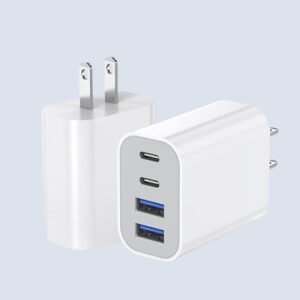Adaptador universal compacto y seguro para dispositivos electrónicos