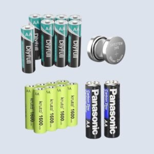 Pilas de todo tipo duraderas y confiables para uso diario