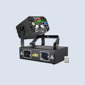 Láser de escenario potente y ajustable para iluminación de eventos